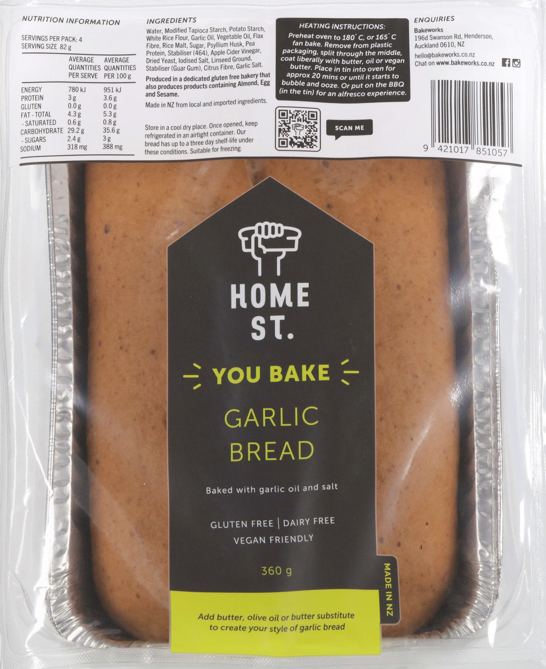 YOU BAKE Garlic Bread 360g