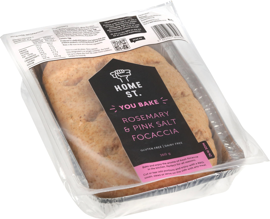 YOU BAKE Rosemary &amp; Pink Salt Focaccia